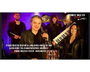 Bilety na koncert FREE BLUES BAND - koncert i jam session na zakończenie sezonu w Szczecinie - 24-06-2022