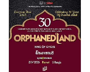 Bilety na koncert Orphaned Land w Poznaniu - 15-04-2023