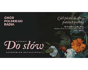 Bilety na koncert Do słów - czterogłos romantyczny w Krakowie - 19-05-2022