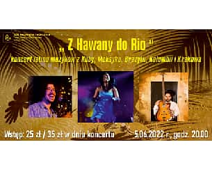 Bilety na koncert „Z Hawany do Rio” – koncert latino w Kielcach - 05-06-2022
