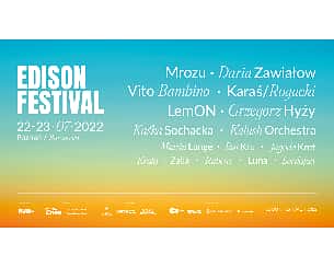 Bilety na Edison Festival 2022