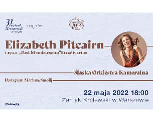 Bilety na koncert Elizabeth Pitcairn i Śląska Orkiestra Kameralna w Warszawie - 22-05-2022