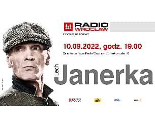 Bilety na koncert LECH JANERKA we Wrocławiu - 10-09-2022