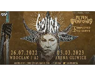 Bilety na koncert Gojira + Alien Weaponry + Employed to Serve w Gliwicach - 03-03-2023