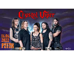 Bilety na koncert Crystal Viper w Warszawie - 16-06-2022
