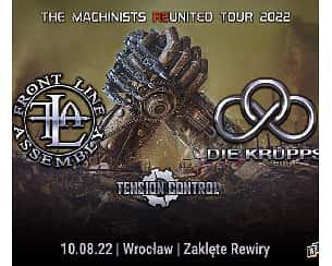Bilety na koncert Front Line Assembly i Die Krupps | Wrocław - 10-08-2022