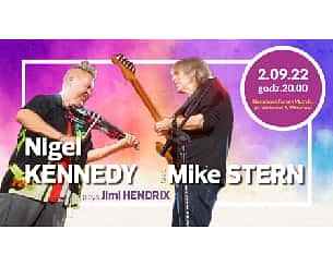 Bilety na koncert Nigel Kennedy plays Jimi Hendrix feat. Mike Stern we Wrocławiu - 02-09-2022