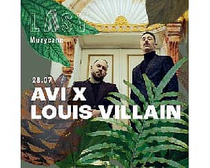 Bilety na koncert LASY: AVI X LOUIS VILLAIN | SOPOT - 28-07-2022