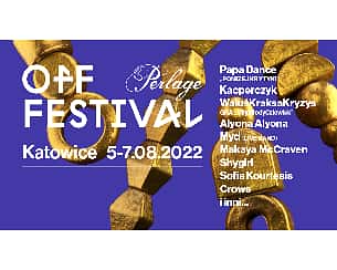 Bilety na OFF Festival Katowice 2022