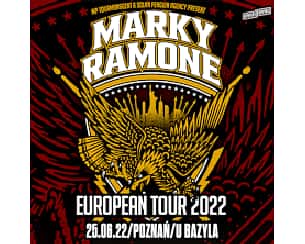 Bilety na koncert Marky Ramone Blitzkrieg w Poznaniu - 25-06-2022