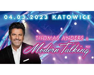 Bilety na koncert Thomas Anders i Modern Talking Band w Katowicach - 04-03-2023