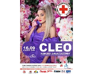 Bilety na koncert charytatywny PCK - Cleo w Bydgoszczy - 16-09-2022