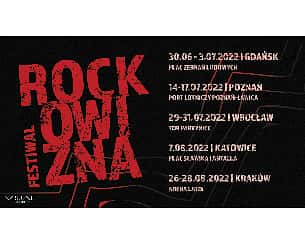 Bilety na koncert Rockowizna 2022 w Krakowie - 26-08-2022 Bilety na koncert Rockowizna 2022 w Krakowie - 26-08-2022
