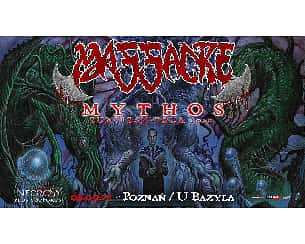 Bilety na koncert Massacre + Necrosy w Poznaniu - 08-09-2022