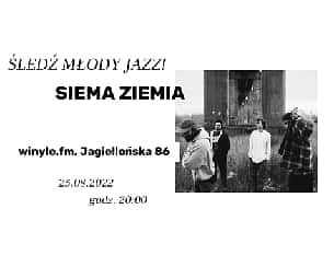 Bilety na koncert ŚLEDŹ MŁODY JAZZ! Siema Ziemia w Szczecinie - 25-08-2022