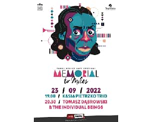 Bilety na Memorial to miles - Targi Kielce Jazz Festiwal - Kasia Pietrzko Trio / Tomasz Dąbrowski & The Individual Beings