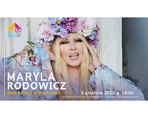 Bilety na koncert Maryla Rodowicz Małgośka Forever w Szczecinie - 06-09-2022 Bilety na koncert Maryla Rodowicz Małgośka Forever w Szczecinie - 06-09-2022