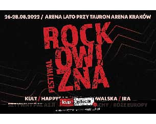 Bilety na Rockowizna Festiwal 2022 - Dzień II - Happysad, Kasia Kowalska, Strachy Na Lachy