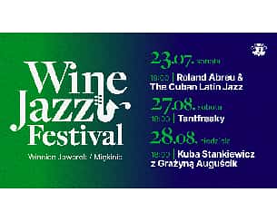 Bilety na Wine Jazz Festival
