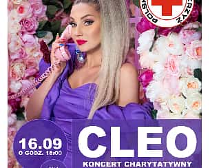 Bilety na koncert CLEO - koncert charytatywny "Podaruj Dzieciom Serce" Polskiego Czerwonego Krzyża w Bydgoszczy - 16-09-2022