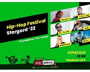 Bilety na Hip-Hop Festival Stargard '22 - WIATR x Trill Pem x TEDE x Margaret x Mr. Polska x Kubańczyk