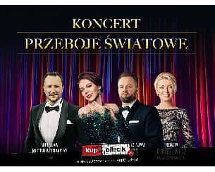 Bilety na koncert Przeboje Światowe - Elegancja i kultura- koncerty z klasą w Wągrowcu - 08-09-2022