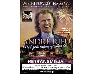 Bilety na koncert André Rieu. Niech znów nastaną szczęśliwe dni! w Opalenicy - 28-08-2022