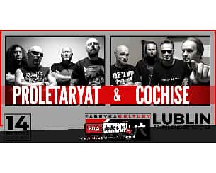 Bilety na koncert Proletaryat - Koncert Proletaryat i Cochise w Lublinie - 14-10-2022