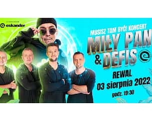 Bilety na koncert Miły Pan & Defis w Rewalu - 03-08-2022