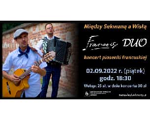 Bilety na koncert Między Sekwaną a Wisłą – koncert piosenki francuskiej w Kielcach - 02-09-2022