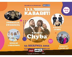 Bilety na kabaret 1,2,3... KABARET! - realizacja programu Telewizji WP w Warszawie - 23-08-2022