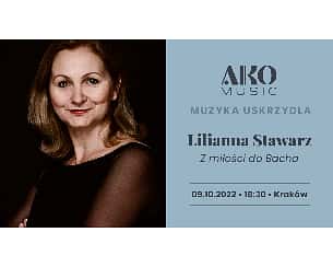 Bilety na koncert Lilianna Stawarz – recital klawesynowy pt. Z miłości do Bacha w Krakowie - 09-10-2022