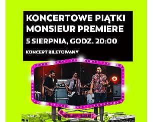 Bilety na koncert WE PIĄTKI: MONSIEUR PREMIERE we Wrocławiu - 05-08-2022