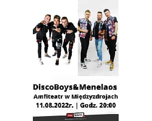 Bilety na koncert Discoboys & Menelaos w Międzyzdrojach - 11-08-2022