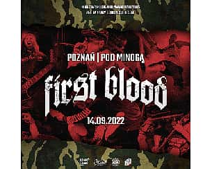 Bilety na koncert FIRST BLOOD w Poznaniu - 14-09-2022