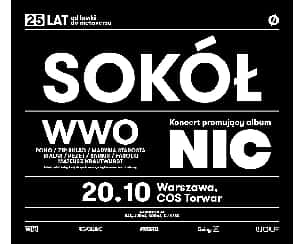 Bilety na koncert SOKÓŁ NIC WARSZAWA | DRUGA DATA - 20-10-2022