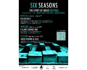 Bilety na Six Seasons - The Spirit Of Music Festival - Jacek Kochan & Ajee - Italian Collaboration