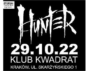 Bilety na koncert Hunter | Kraków - 29-10-2022
