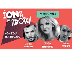 Bilety na spektakl Żona do adopcji - spektakl teatralny - Legnica - 12-11-2022