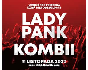 Bilety na koncert wROCK for Freedom - Dzień Niepodległości we Wrocławiu - 11-11-2022