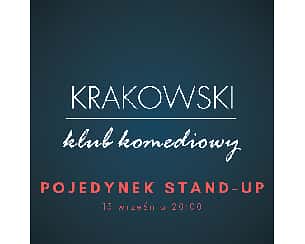 Bilety na kabaret Pojedynek Stand-up - Gajda, Zbigniew Wojciech, Pięta, Grabowski w Krakowie - 26-09-2022