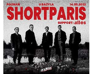 Bilety na koncert SHORTPARIS | Poznań - 14-09-2022