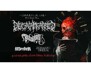 Bilety na koncert Decapitated + Belzebong + Mentor + Dormant Ordeal we Wrocławiu - 04-12-2022