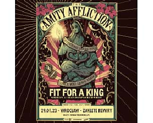 Bilety na koncert THE AMITY AFFLICTION: EVERYONE LOVES YOU ONCE YOU LEAVE THEM EUROPE 2022 we Wrocławiu - 29-01-2023