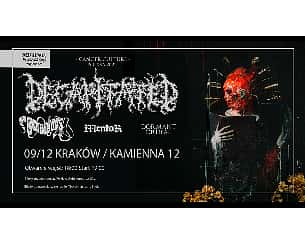 Bilety na koncert Decapitated trasa koncertowa w Krakowie - 09-12-2022