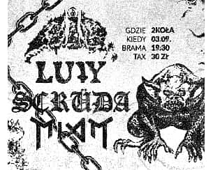 Bilety na koncert R.I.P. / Luty / Scrüda / MIAM | Warszawa - 03-09-2022