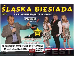 Bilety na koncert Biesiada Śląska - Grupa Fest i Grzegorz Stasiak! w Zagórowie - 13-10-2022