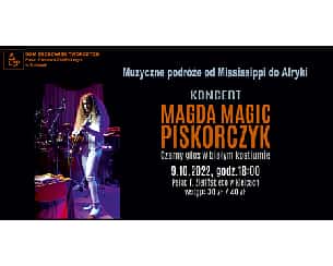 Bilety na koncert Magda „Magic” Piskorczyk w Kielcach - 09-10-2022