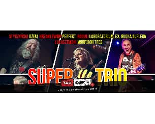 Bilety na koncert Super Trio - Blues rock: SUPER TRIO (gwiazdy Budki Suflera, Turbo i Morrison Tres) w Olsztynie - 29-09-2022