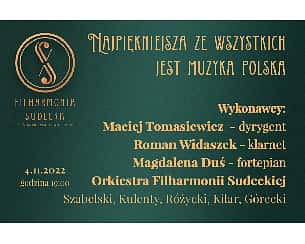 Bilety na koncert Najpiękniejsza ze wszystkich jest muzyka polska w Wałbrzychu - 04-11-2022